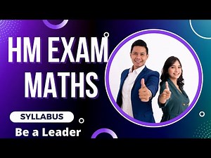 HM EXAM MATHEMATICS PREPARATION SYLLABUS