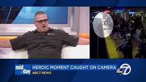 BART hero employee opens up on 'Midday Live' about miracle rescue