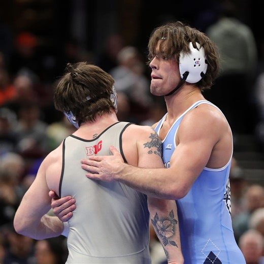 Bryce Hepner thrives at UNC, enjoys homecoming at NCAA Championships