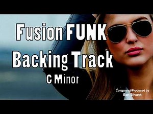 Fusion Funk Backing Track G Minor