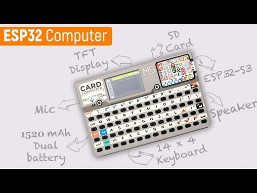 关于 M5Stack 出品的 Cardputer 的一切/All about Cardputer from @M5Stack