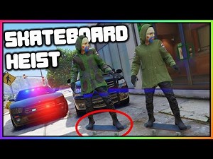 GTA 5 Roleplay - Using Skateboards to Rob a Bank | RedlineRP