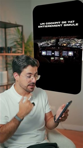 The most realistic Boeing 747 cockpit I've ever seen