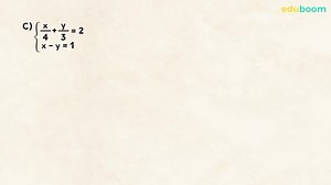 Metoda substituției. Matematica clasa a 7-a