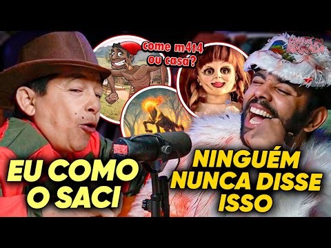 RONALDINHO ATIÇADO em COME M4T4 OU CASA de ASSOMBRAÇÕES