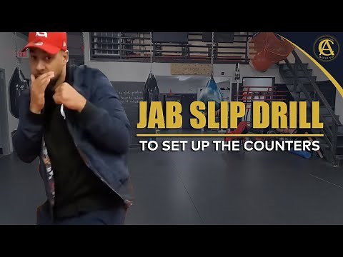 Jab slip drill to set up the counters { solid information }