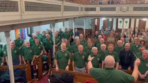 Côr Meibion Pontarddulais Male Choir on Reels