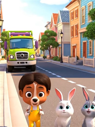 Explore Mighty Garbage Truck Animal Songs for Kids