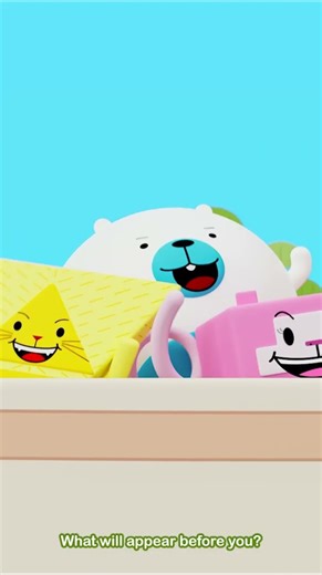 Shapes in the Zoo ⭐ Learn Elephant & Hippo | Kids Songs 🎵