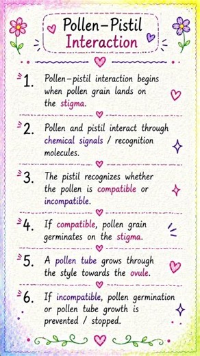 2nd PUC 1st chapter sexual reproduction in flowering plant (Pollen pistil interaction)