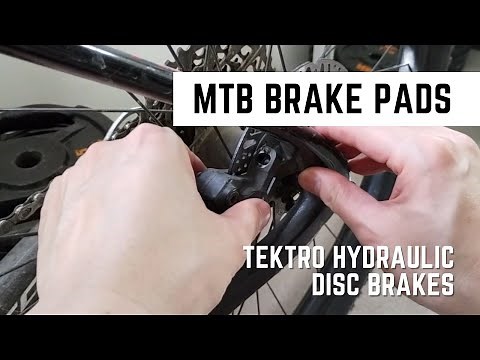 Replacing Brake Pads on Tektro Hydraulic Disc Brakes