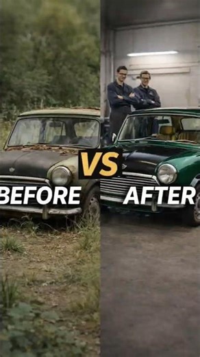 Classic Mini Cooper Restoration: From Rust to Road Ready! 🚗✨#restoration