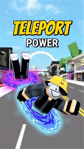 HOW TO TELEPORTATION POWER🌀 In Brookhaven #roblox #brookhaven