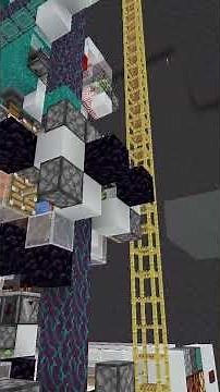 INSANE Warped Tree Farm in Action #minecraft #foreverworld