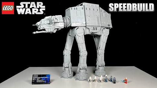 拼装乐高星球大战UCS AT-AT 75313 快速搭建与评测 6785片积木 - Brickstory Builds