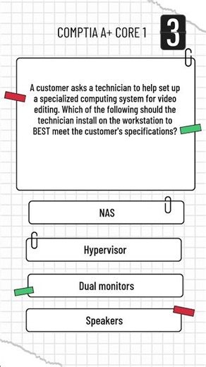 CompTIA A+ Core 1 Practice Questions (Exam-Style) | Test Your Knowledge #8