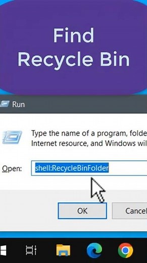 recycle bin shortcut key | find recycle bin folder on your pc #recyclebin #computerknowledge