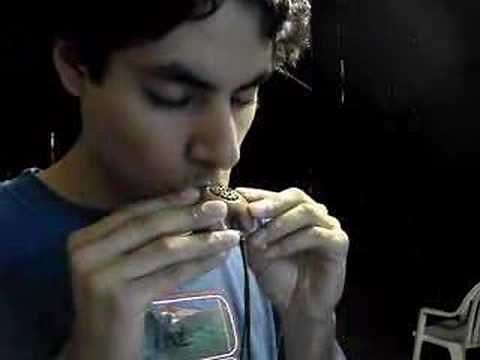 Song of Storms on Ocarina