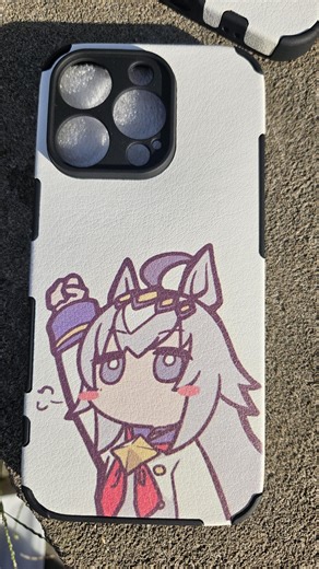 Oguri Cap Phone Case | Umamusume Phone Case - Premium Sheep Leather   Gift - Etsy