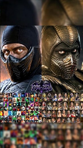 Selecting Noob Saibot in Every Mortal Kombat Game #mortalkombat