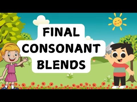 Final Consonant Blends | Learn Phonics for Kids | Fun with Words!