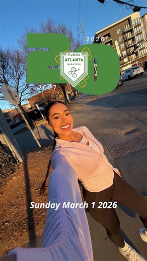 VICKY on Instagram: "My first half at home, @atlantatrackclub 20th anniversary race, & trusting the process with @runna (DC: VOLANDO) This is one you don’t want to miss! 5K, Half Marathon & Full options are available… The medal is sooo 🔥🔥🔥 See you March 1st 🥇 #atlantatrackclub #atlantarunners #publixmarathonweekend #runninginspo #runnergirls @strava @gymsharkwomen"