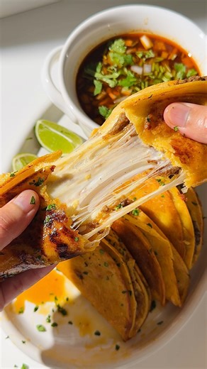 Lalada. on Instagram: "Birria Tacos 🌮 Save time by using an Instant Pot pressure cooker to make birria tacos in under 2 hours, totally worth it. ⸻ Ingredients Beef: 3-4 lbs chuck roast, cut into large chunks Salt and freshly ground black pepper Sauce Base: 1 medium onion, roughly chopped 3 plum tomatoes, chopped 1 whole head garlic Chiles: 3 dried guajillo chiles, deseeded 3 dried ancho chiles, deseeded 3 cups water (for simmering chiles) Spices: 1 tsp dried oregano 1 tsp ground cumin 1 tsp gro