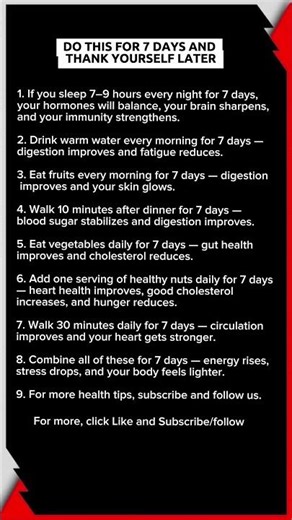 Try This 7-Day Routine to Boost Your Body