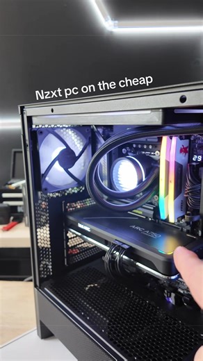 How cheap can an nzxt pc get? #pcbuild #pc #nzxt | pc