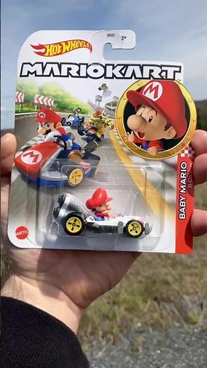 🔥 HotWheels Baby Mario Kart 🍄 Mini Racer Maximum Fun
