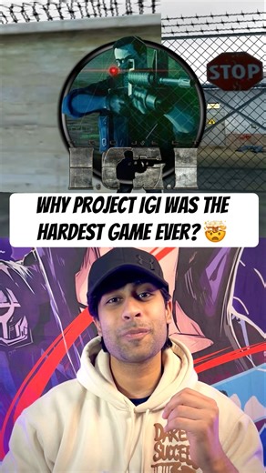 Why Project IGI Was The Hardest Game Ever? 🤯#shorts