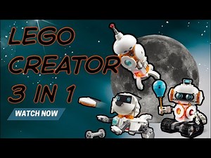 Live Now Lego & Chill - Lego creator 3 In 1 Space Robot 🤖