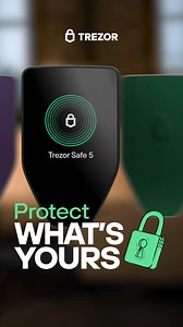 Upgrade to Trezor Safe 5 with a durable Gorilla Glass and Trezor Touch Haptic Engine for seamless crypto management. | Trezor