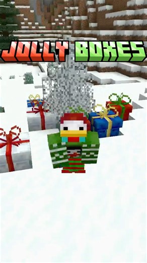 Jolly Posting!! #minecraft #xmas #jolly #moddedminecraft