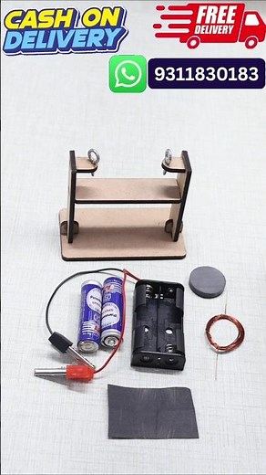 Electromagnetic induction School Science Project kit for Students #shortsvideo #shortsviral #shorts