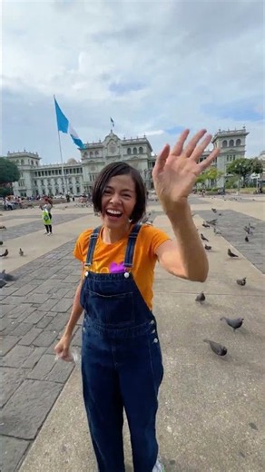 Christina has a LOT of friends 😯🕊️Visiting #guatemala 🙂 #123andres #kidsvideo