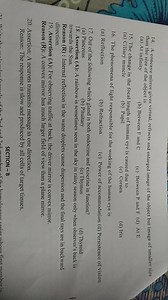 14. A concave mirror gives virtual, refracts and enlarged image... | Filo