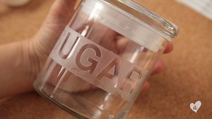 276K views · 1K reactions | Spice up your kitchen with these DIY etched glass jars! | Awestruck | Facebook