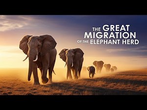 What Drives The Great Migration of the Elephant Herd Across Africa?