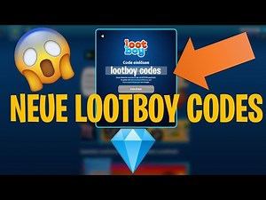 💎💰 Alle neuen LOOTBOY CODES im September 💰💎