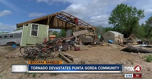 Tornado devastates Punta Gorda properties
