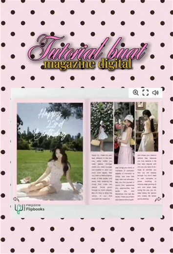 bikin magazine digital daribdesign canva? bisa banget ✨ cocok buat zine, birthday book, atau gift digital. Template available, DM to order 💌 #magazine #digitalproducts #birthday #gift #canva