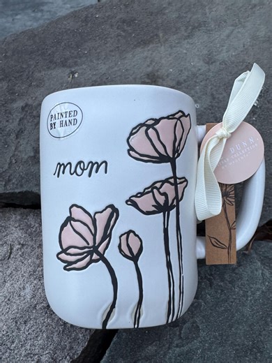 Rae Dunn MOM Mug, Floral Design, Mother's Day Gift - Etsy