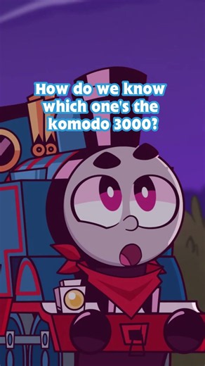 Komodo 300 but is Thomas and Friends #thomasandfriends #animation #malcom