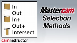 Mastercam Entity Selection