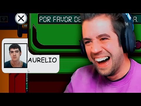 Auron juega Among Us con Mapa Personalizado 🎁