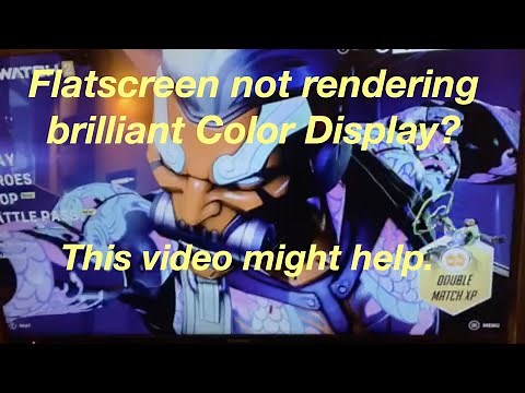Fixing Faded or Washed Out Colors | Flatscreens | XBox Series X | Gaming | How To's
