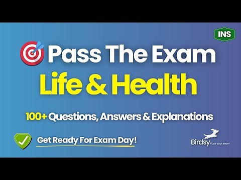 📘 Life & Health Insurance Exam Review – Pass Faster!