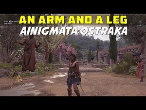An arm and a leg | Ainigmata Ostraka Puzzle Location and Solution | Argolis | AC ODYSSEY
