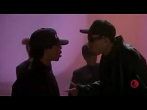 Eazy-E Confronts Dr.Dre for mistreating michel'le at Video Shoot Surviving Compton Movie Scene